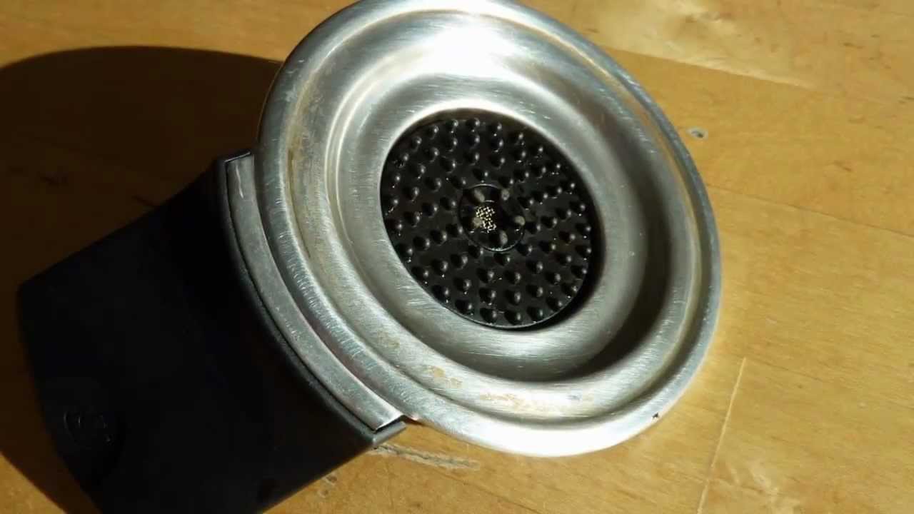 How to open a senseo padholder for cleaning YouTube