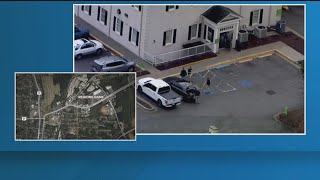 Coweta County K-9 hit by vehicle while attempting to apprehend bank robbery suspect