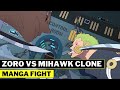 Finally the most awaited battle   zoro vs shawk fight  one piece manga