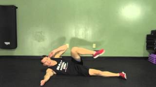 Modified Jack Knife - HASfit Abdominal Exercises - Ab Exercises - Abs Exercise