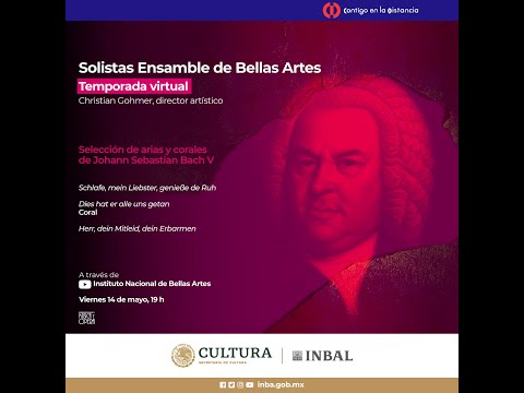Solistas Ensamble de Bellas Artes / Selección de arias y corales de Johann Sebastian Bach
