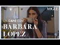 Bárbara López, actriz de 'El Mesero', cuenta su mayor secreto | Un Café con Vogue