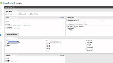 Creating Custom Segments