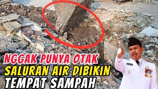 Totally reckless, filling drains with trash then blaming the government when it floods #latestkdm...