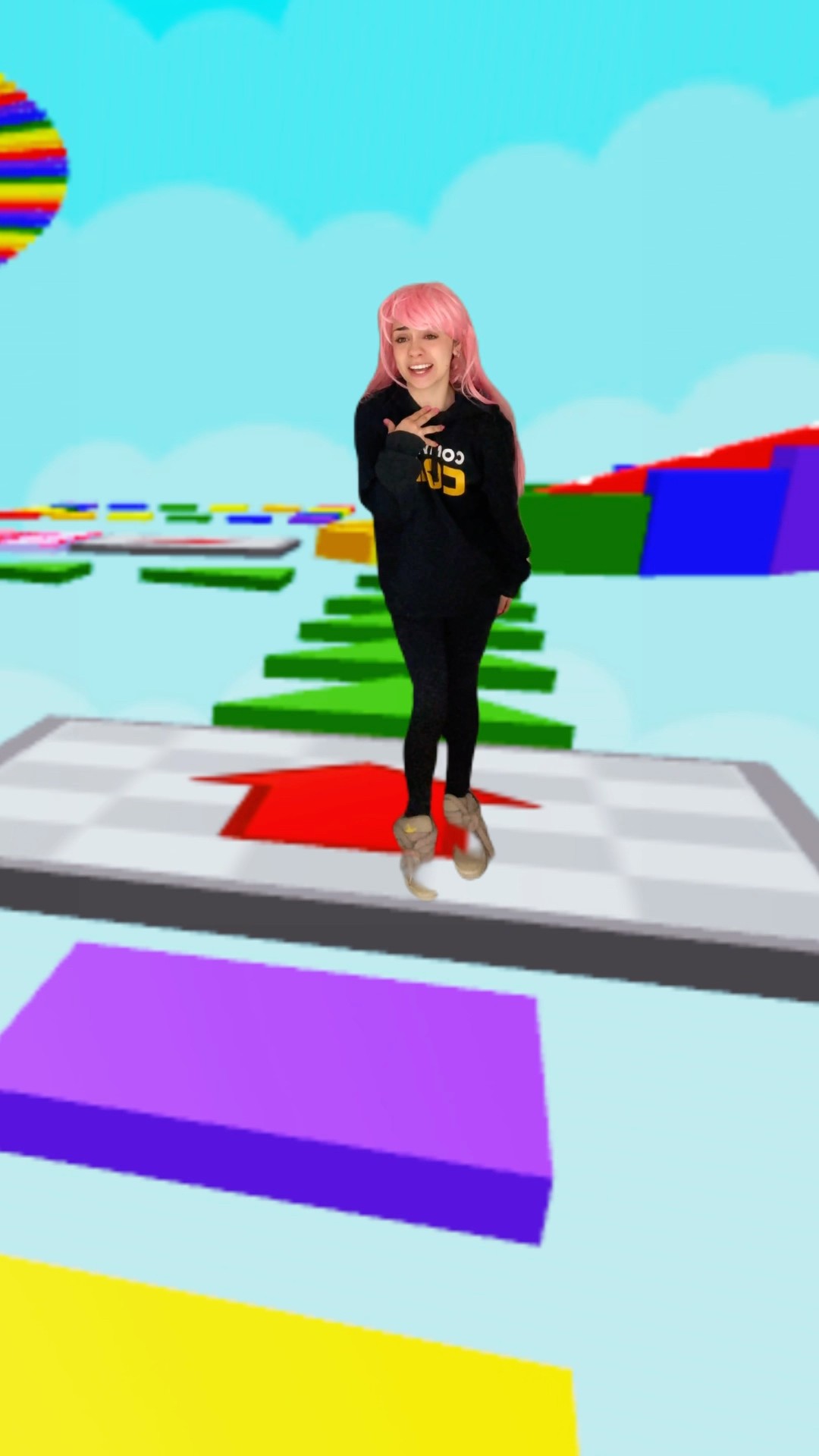 yo jugando OBBY en ROBLOX ???