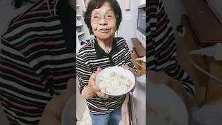 94才ユーチューブばーちゃんの栗🌰ごはん