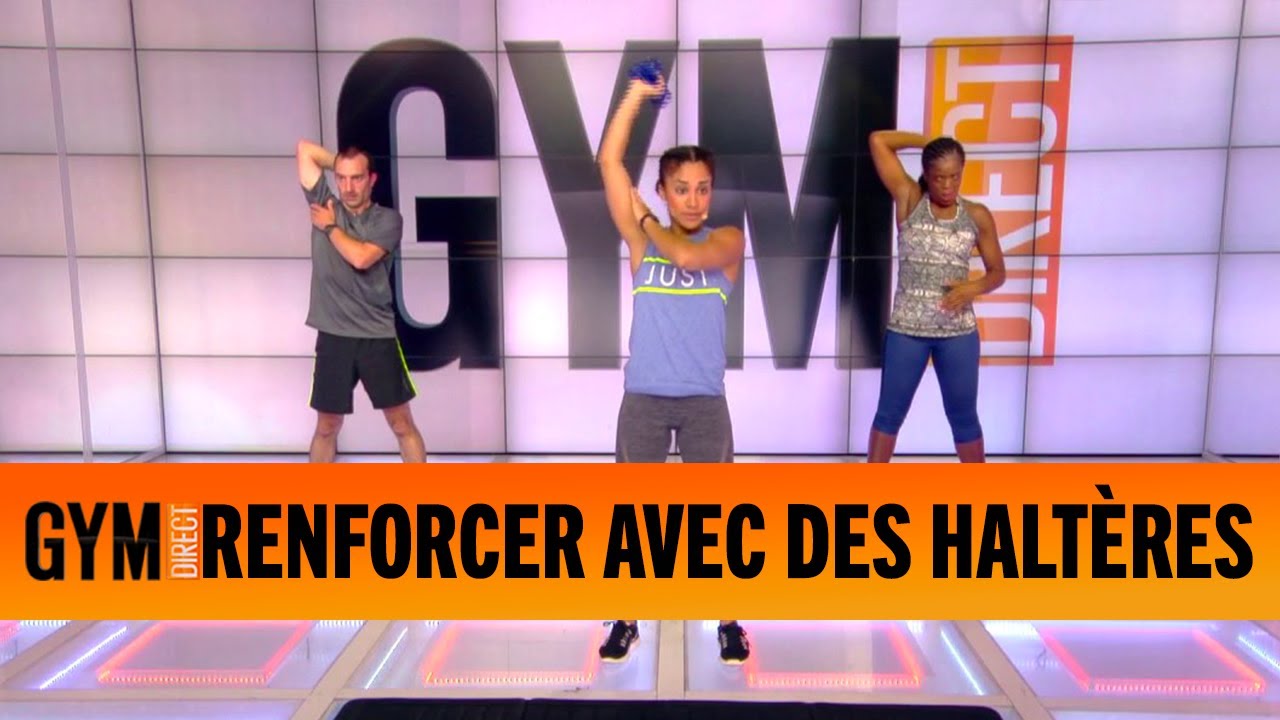 Se renforcer avec des haltères - Gym Direct