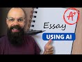 How to write an a essay using ai in 3 simple steps