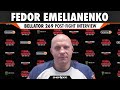 Fedor emelianenko  bellator 269  post fight interview
