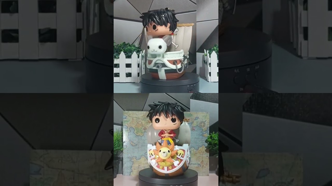 Luffy Going Merry & Thousand Sunny Funko Pop Rides! #shorts #onepiece #luffyfunko #op #pirateking