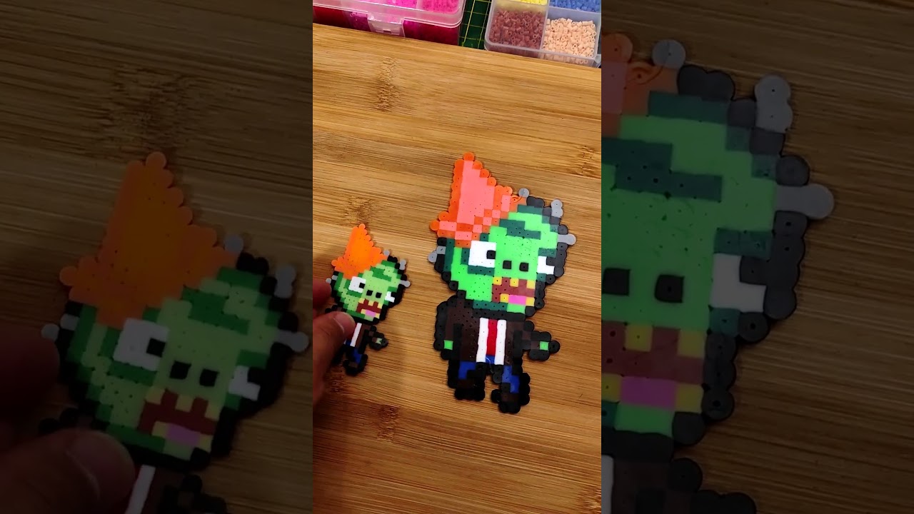 ¡Bienvenidos al emocionante mundo de Plantas vs Zombies! beads de 5 mm vs 2.5 mm