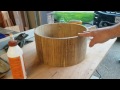 Solid Stave Snare Drum Build from Bocote