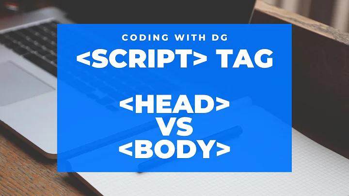 The script tag: Head vs Body in HTML | How to start with Web Development #3