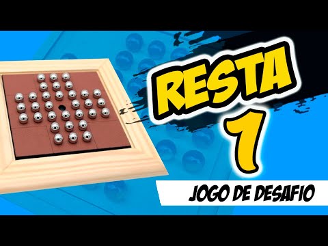 Resta um: jogo divertido