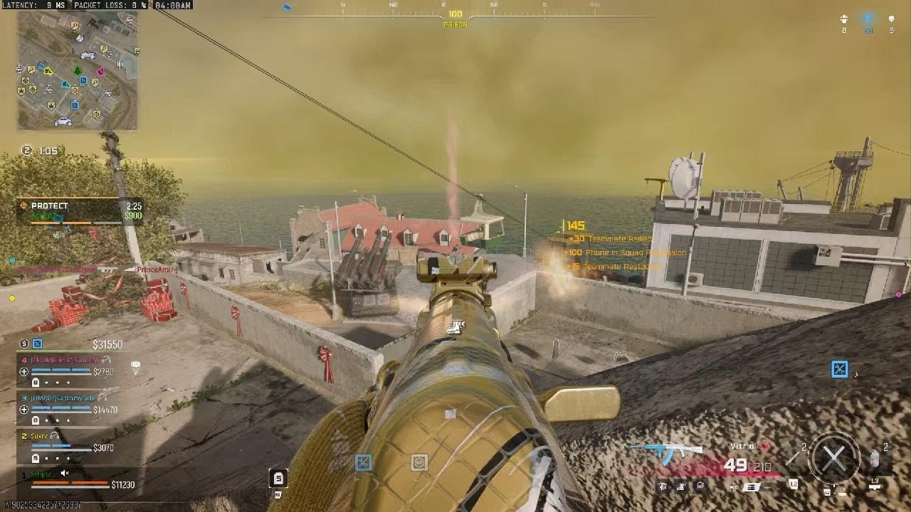 Playing aggressive in Rebirth Island