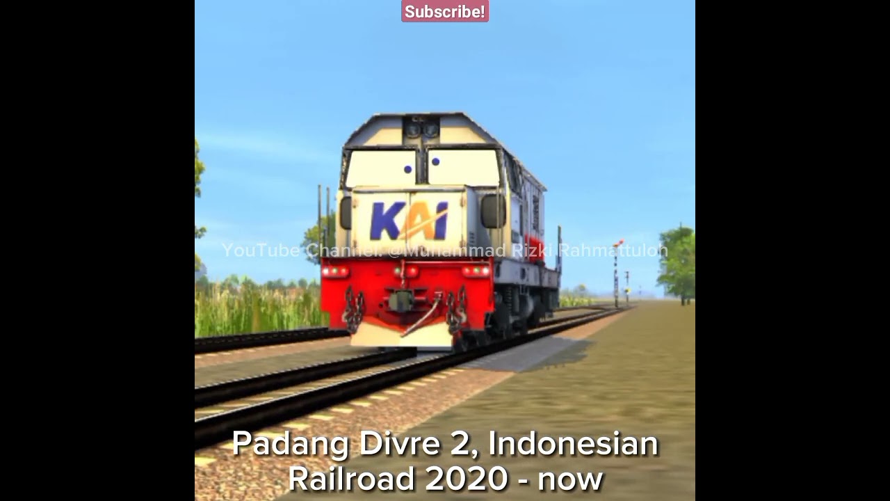 Padang Divre 2, Indonesian Railroad now & 
