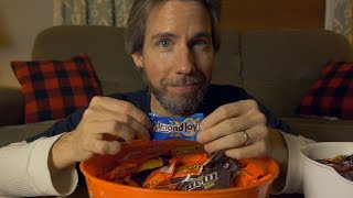 Sampling the Halloween 2018 Candy Haul | ASMR