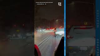 Can't get uphill: Thanksgiving storm brings icy roads to West Michigan