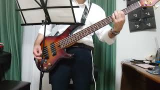 KNOCKIN' ON YOUR DOOR / L⇔R (Bass Cover)