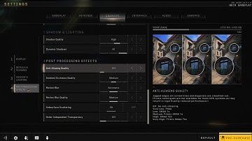How to Enable Anti Aliasing in Black Ops 4