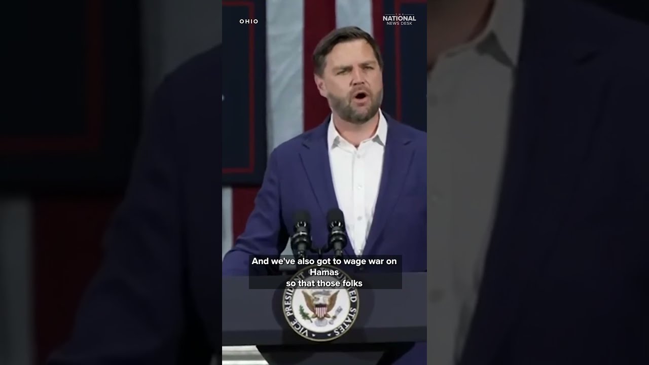 VP Vance Addresses Humanitarian Crisis In Gaza