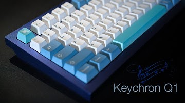 Keychron Q1 Wood Mod Typing Test and Thoughts