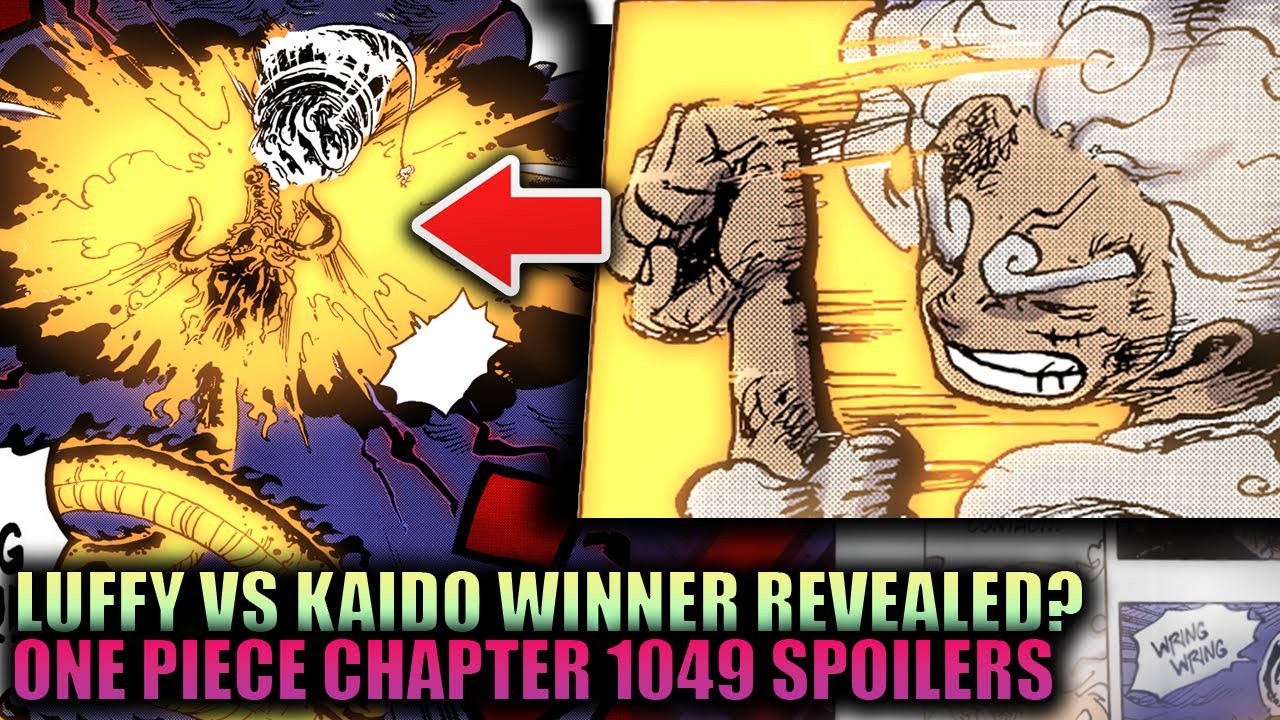 The Winner Of Luffy Vs Kaido Revealed One Piece Chapter 1049 Spoilers Youtube
