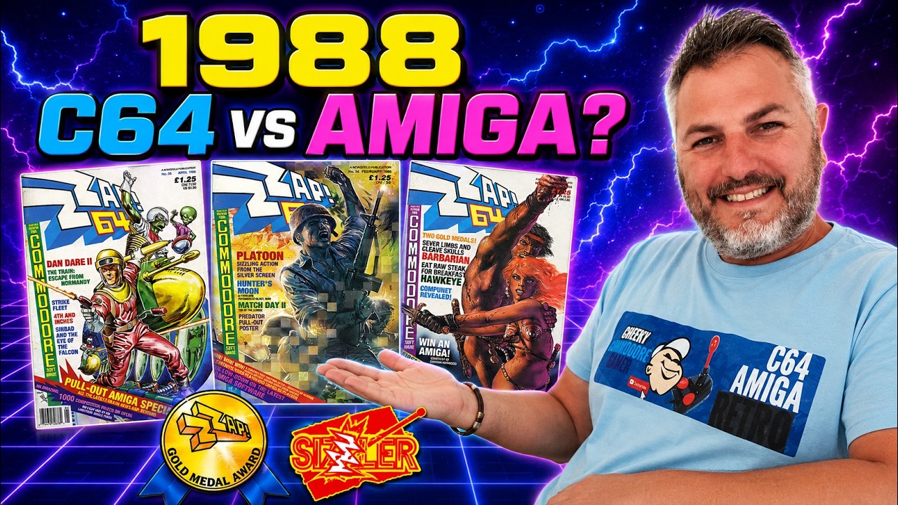 Did 1988 Change Zzap!64 Forever? 55 C64 & Amiga Award Winners video thumbnail