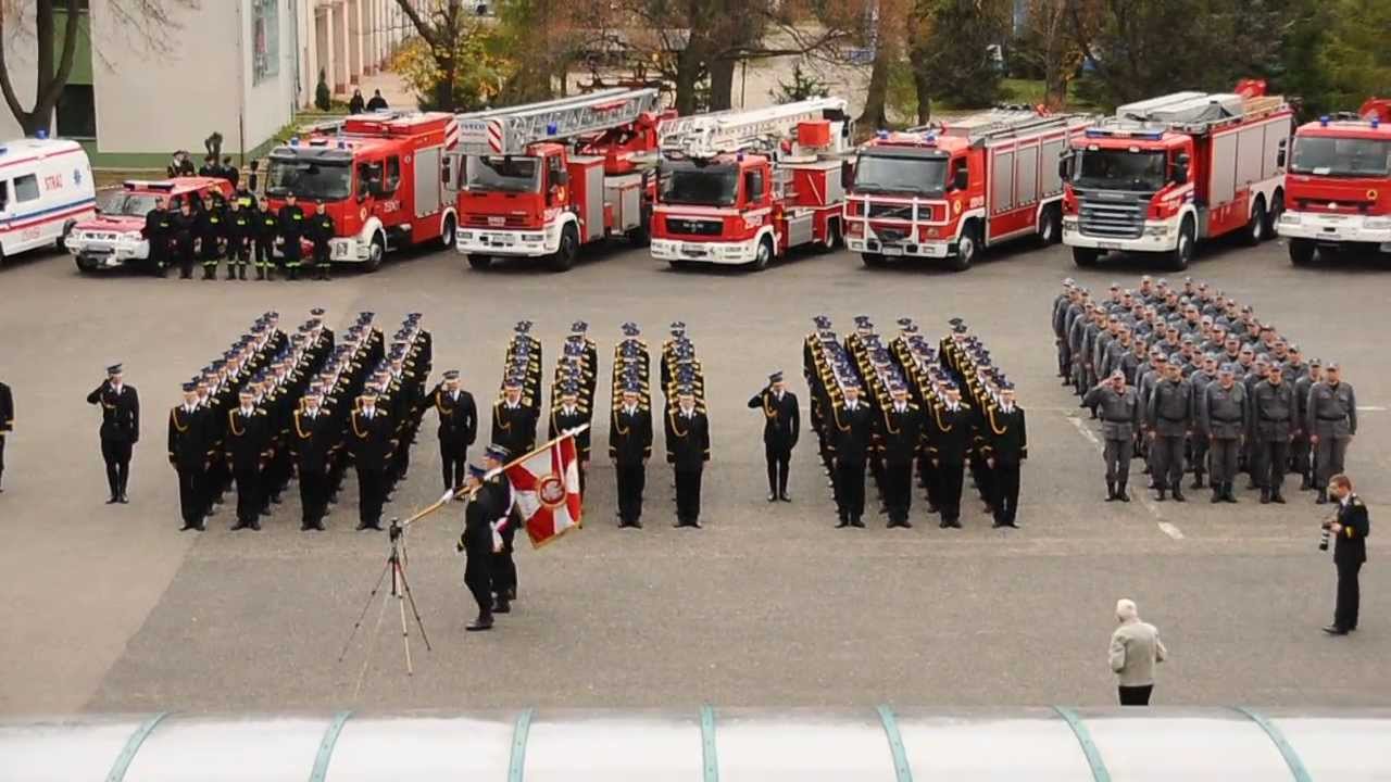 Ślubowanie 2013 - Centralna  Szkoła Aspirantów Państwowej Straży Pożarnej w Częstochowie