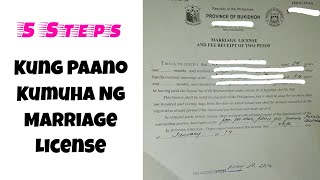 5 Steps Kung Paano Kumuha Ng Marriage License | Ritz Inspire