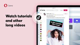 Opera becomes the first browser to add built-in TikTok into its browser sidebar screenshot 5