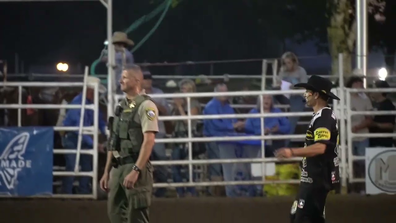 Clackamas County Sheriff's Office Captain Brad O'Neil Dances for a Belt ...