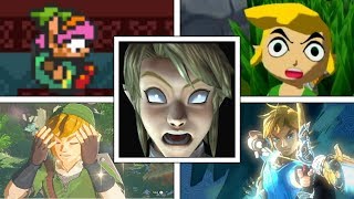 Evolution Of DELETING SAVE FILES In Zelda Games (1987-2018) NES, GBA, Nintendo DS, Switch \& More!