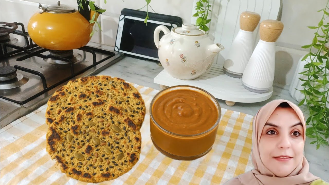 كول الخبز و أضعاف 9 كيلو😱خبز الريجيم بالحمص بديل التكميم بدون فارينة مع زبدة الكاكوية