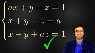 03 Zbadaj liczbę rozwiązań układu równań w zależności od parametru a