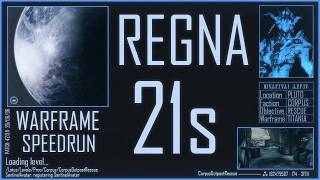 Warframe | Regna Speedrun 21s [World Record]