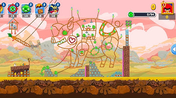 Level 3-4 – Angry Birds Friends No Power-Up Challenge (T-1648) | 3 Stars Gameplay – Nov 15