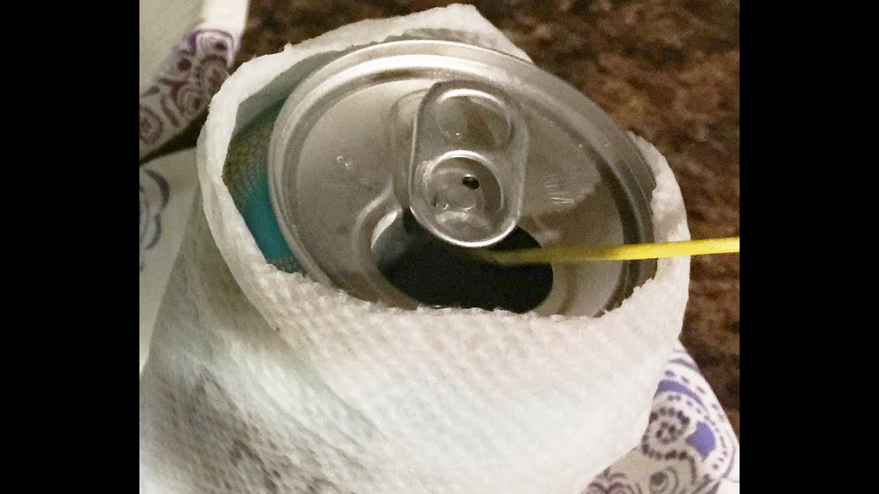 Soda or Beer Can + Wet Paper Towel = Cold More Quickly? Part 3 (hot vs