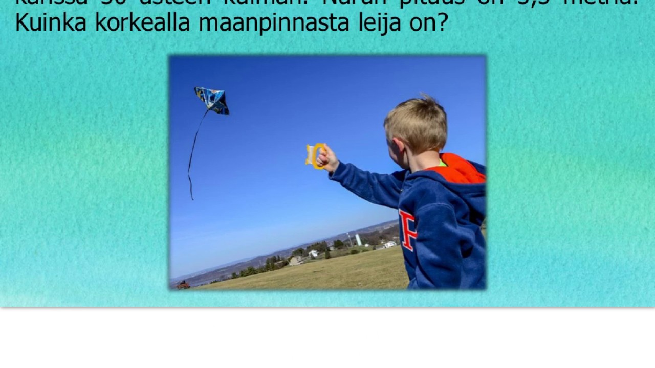 5. Kateetin pituuden laskeminen