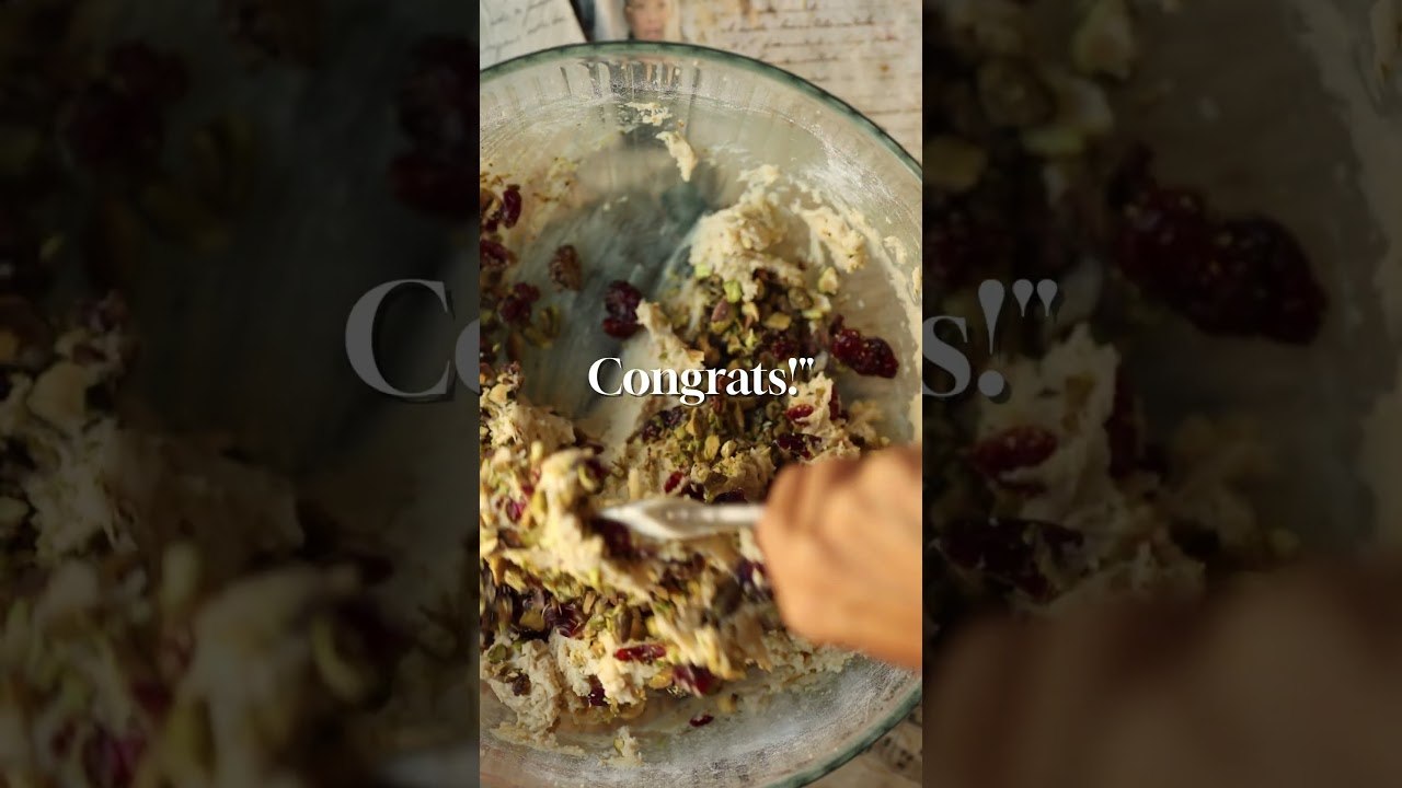 Homemade Biscotti and a feel-good story with zero negativity!!