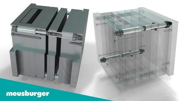 Meusburger technical tip – Round latch lock for pillar hole mounting