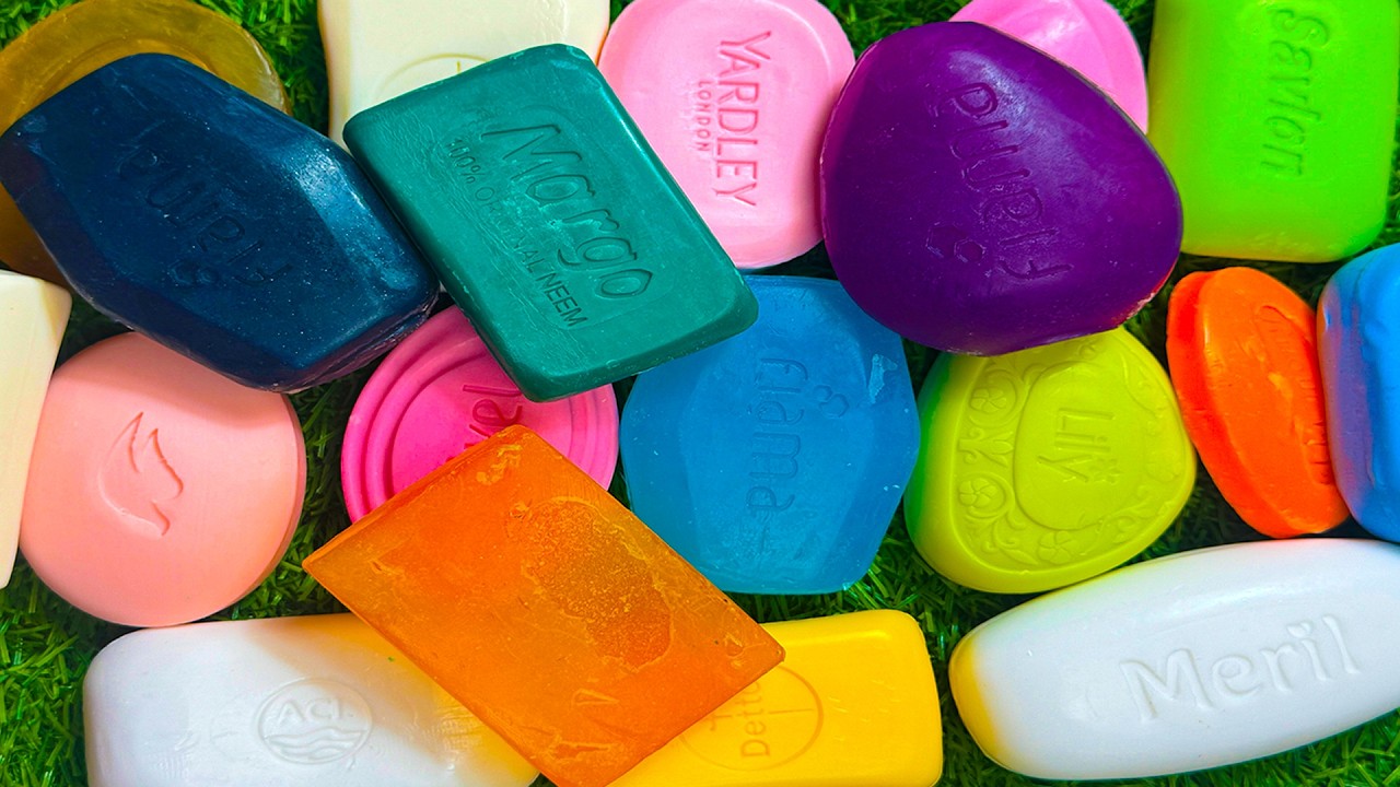 SOAP opening HAUL Unpacking soap  Распаковка мыла  Notalking  ASMR SOAP 21