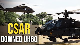 DCS AH-64 Apache | Downed UH-60 CSAR Mission