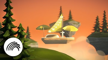 Blender 2.9 - Procedural floating islands with Sorcar addon (SFH5 wip)