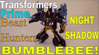 Transformers Prime Beast Hunters Night Shadow Bumblebee - GotBot True Review NUMBER 377