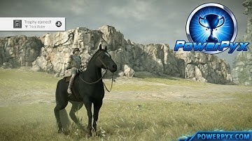 Shadow of the Colossus (PS4) - Trick Rider Trophy Guide (All Agro Horse Stunts)