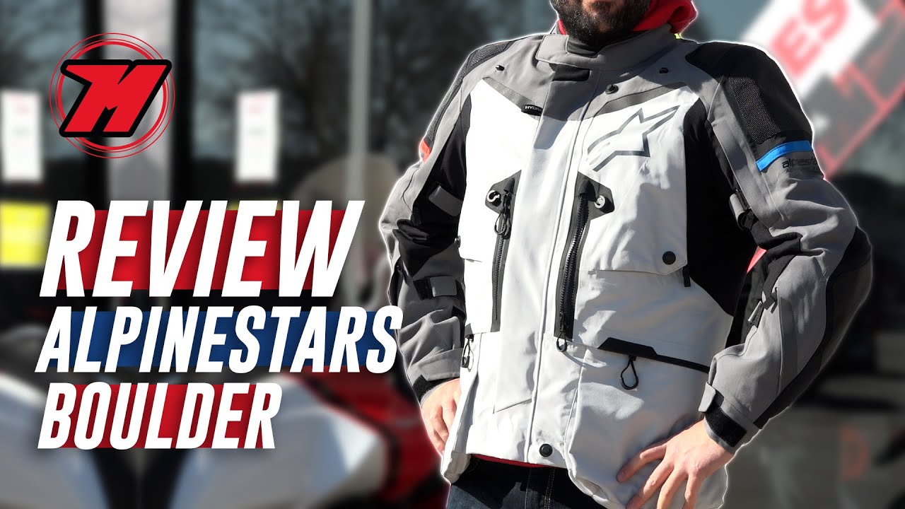 Review Alpinestars Boulder Gore-tex 🧥 trail adventure para ⛰️🏍️ - YouTube