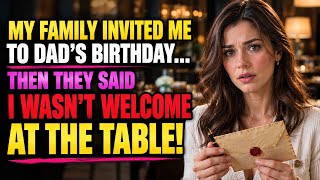 “My Family Invited Me To Dad’s Birthday — Then They Told Me I Wasn’t Welcome At The Table”