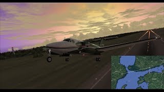 FSX | FSCloud | World Tour Part 2: Stockholm - Helsinki - Tallinn | King Air B350i [GER | ENG]
