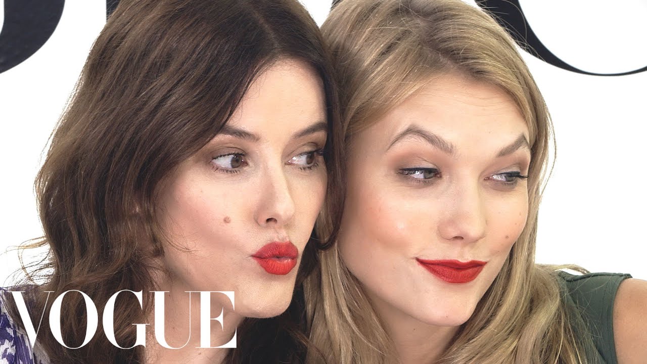 face make your how to over vs. Eldridge: Karlie No Lisa Lipstick Kloss Mirror